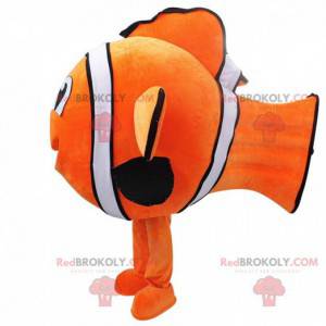 Mascotte van Nemo. Clownfish mascotte. Vis cosplay -